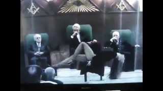 Masonic lodge satanic dance ritual [upl. by Atrebla]