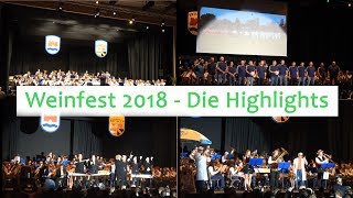 Weinfest 2018  Die Highlights [upl. by Anitselec769]