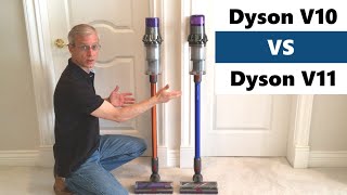 Dyson V10 vs V11  Which Should You Buy [upl. by Daeriam]