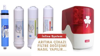 Arıtma Cihazı Filtre Değişimi  5 Aşamalı İnline System [upl. by Shea]