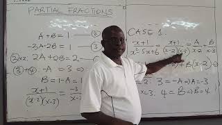 MATH101LEC19 Partial Fractions  Part1 [upl. by Spiers]