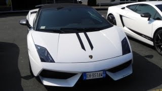 Lamborghini Gallardo LP5704 Spyder Performante Cold Start Up SOUND [upl. by Yrrek]