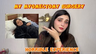 My Myomectomy surgery personal experience 🌟Tips and precautions 🫶🏻 [upl. by Schiffman748]