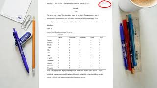 APA Style Guide Formatting II Reference list Appendices and Table amp Figures [upl. by Crispas]