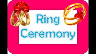 Ring CeremonyLive Stream On24112024 [upl. by Aroled]