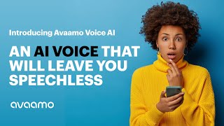 Introducing Avaamo AI Voice [upl. by Drawdesemaj105]