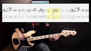 Arctic Monkeys  Do I Wanna Know bass cover with tabs in video [upl. by Lazar]