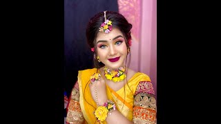 Haldi Bridal Makeup Look  Umme Habiba Roja  Perfecto [upl. by Nace]