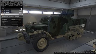 GTA 5 DLC Vehicle Customization Bravado Halftrack Gunrunning [upl. by Schulein848]