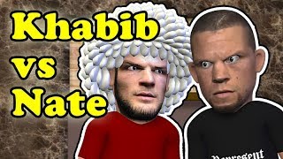 Nate Diaz VS Khabib Nurmagomedov BEEF continues [upl. by Athey]