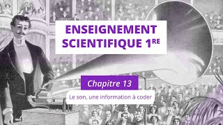 Le son une information à coder Enseignement scientifique 1re [upl. by Mundford]