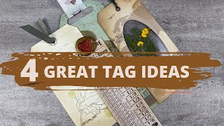 The Best Unique Scrapbook Tags A Tutorial [upl. by Uhp]