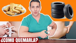 COMO QUEMAR LA GRASA DEL ABDOMEN ¡La única forma  Salud Gymtopz [upl. by Nyrahtak]