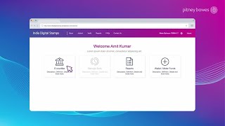 Pitney Bowes India Digital Stamps a digital stamp duty collection solution [upl. by Evangelina]