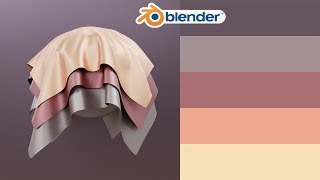 Using Color Pallets in Blender [upl. by Atsylac]