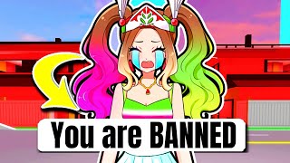 I Got BANNED From EVERY HOUSE in Brookhaven [upl. by Katlaps]