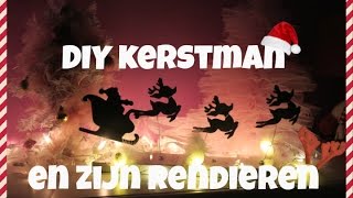 DIY kerstman en zijn rendieren [upl. by Ecnahc750]