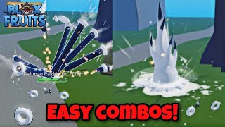 EASY DOUGH V2 COMBOS  Blox Fruits [upl. by Seth]