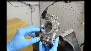 Motorcycle Parts Basics The Carburetor  Allstate Insurance [upl. by Ellemrac]