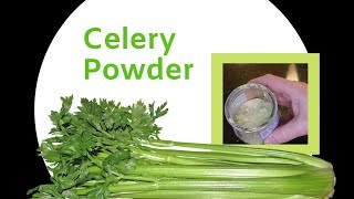 DIY Celery Powder [upl. by Drofkcor]