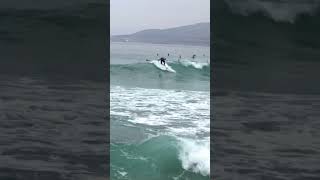 Making The Drop  Surfing  Tamraght Morocco [upl. by Fisuoy]