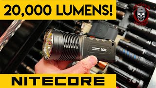 Powerful with a few problems  The 20000 lumen Nitecore TM20K Searchlight [upl. by Etat]