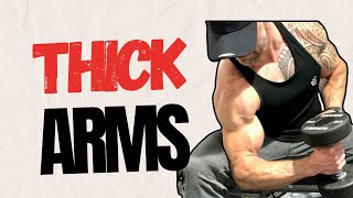 Get Thicker Arms by Doing This [upl. by Tima]