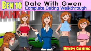 Ben Date with Gwen Walkthrough  Ben 10 Dating Simulator  Simulador de citas de Ben y Gwen [upl. by Iron398]