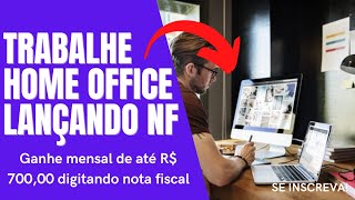 COMO FUNCIONA O OCTA CRMALL  TRABALHE LANÃ‡ANDO NOTAS FISCAIS DE CASA HOME OFFICE [upl. by Samoht]