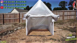 HOW TO BUILD A PVC PIPE GREENHOUSE [upl. by Aissila433]