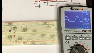 3ª Aula de Eletrônica  Retificador meia onda [upl. by Sucramej]