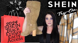 SHEIN Black Friday Early Access Try On Haul [upl. by Einohtna]