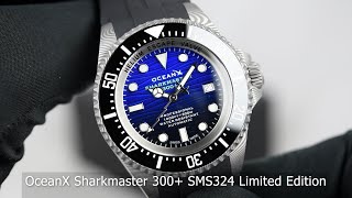 OceanX Sharkmaster 300 SMS324 Limited Edition [upl. by Rieger]