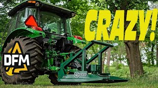 INSANE Tree Saw for Tractors DFM TURBO SAW SunBelt Ag Expo 2019 [upl. by Selie]