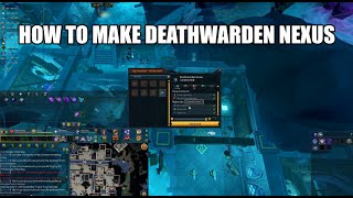 How to make Deathwarden Nexus  Runescape 3 [upl. by Anyl931]