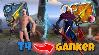 RAT ➜ GANKER  Solo PvP  Albion online [upl. by Irac]