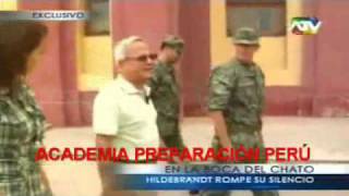 César Hildebrandt visita el Colegio Militar Leoncio Prado [upl. by Nednarb]