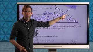 Common Core GeometryUnit 4Lesson 6The Inscribed Circle of a Triangle [upl. by Aicnarf]