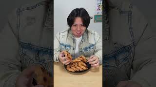 焼きポンデリング シャトルイートが鬼畜すぎたwwミスドドーナツ早食い大食いシャトルランアクシデンターズ [upl. by Fotzsyzrk578]