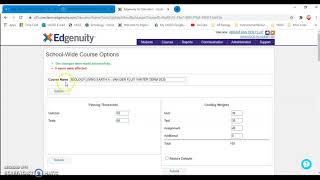 Setting Up An Edgenuity Class  EXPLAINED [upl. by Sivek]