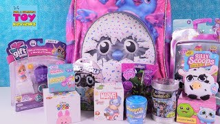 Hatchimals Surprise Backpack Toy Opening Disney Gift Ems Num Noms  PSToyReviews [upl. by Krug]