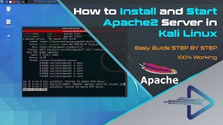 How to Install and Start Apache2 Server in Kali Linux  Kali Linux 20212 [upl. by Sucam]