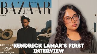 The Problem With Kendrick Lamars Harpers Bazaar Interview with SZA [upl. by Jo-Anne437]