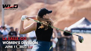 2023 World Long Drive La Salle CO  Women’s Division Quarters Semis amp Finals [upl. by Glenden]