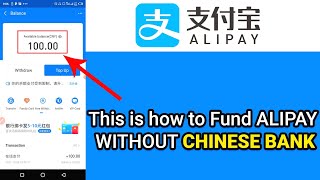 how to fund your Alipay account with YOUR Master or Visa card or PayPal etc [upl. by Diver865]