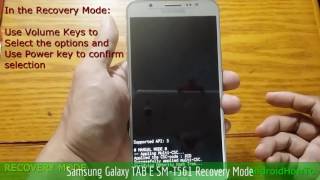 How to Downgrade Samsung Galaxy Tab E 96 T560 amp T561  Flash Original Stock Firmware [upl. by Sivartal993]