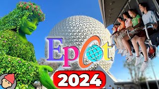 Epcot RIDES amp ATTRACTIONS 2024  Walt Disney World [upl. by Lrem]