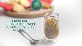 Recette café Espresso RISTRETTO frappé amp son granité au café NESCAFÉ® Dolce Gusto® [upl. by Royce]