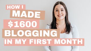 My First Month Blogging amp Mediavine Journey Update [upl. by Sirdi408]