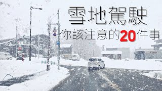 深入剖析雪地駕駛，你該注意的20件事 《後篇》上路考察  Life [upl. by Rucker794]